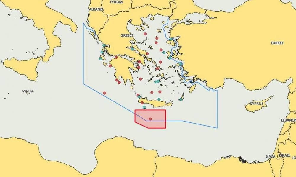 Η Ελλάδα δεσμεύει περιοχή νότια της Κρήτης - Νέα Navtex για έρευνες